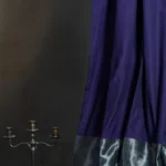 Phulia – Royal Violet Handwoven Saree with Lustrous Metallic Highlights